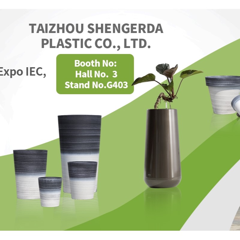 Taizhou Shengerdaは、Flowers Expo 2025で庭の鍋を紹介しています